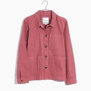 Madewell Garment-Dyed Ashwood Chore Coat